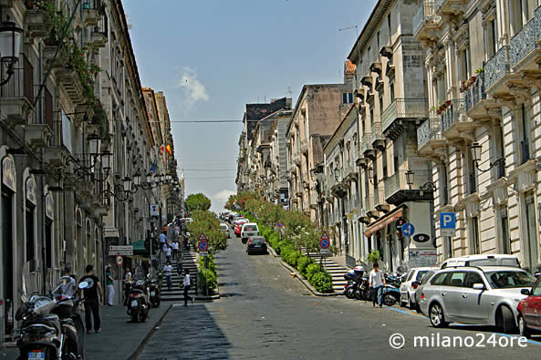 Via San Giuliano in Catania