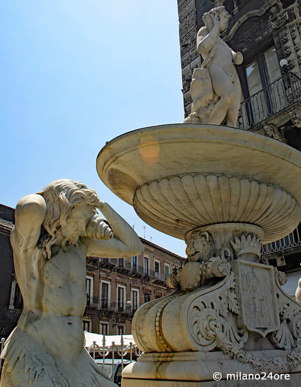 Brunnen Fontana dell'Amenano