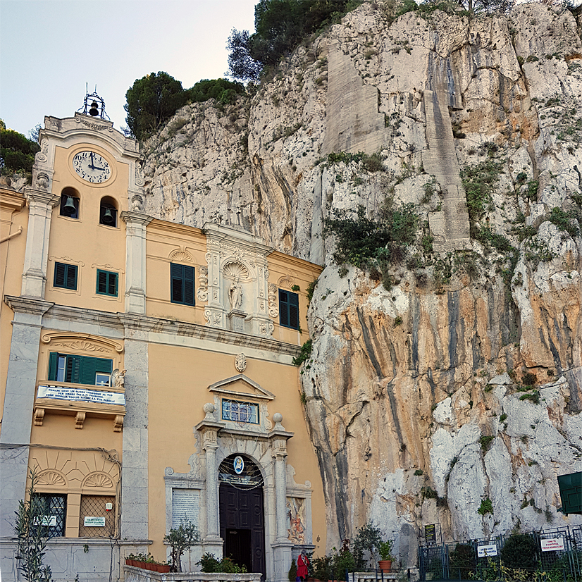 Grotte der Santa Rosalia auf dem Monte Pellegrino